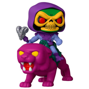 Figura POP Masters of the Universe Skeletor su Panthor