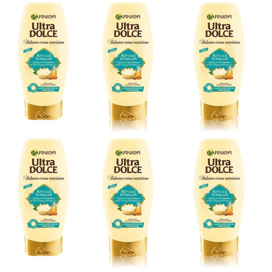 Balsamo garnier ultra dolce rituale d'argan 6 confezioni da 250 ml