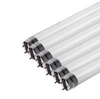 Tubo led t8 22watt 150cm vetro attacco g13 risparmio energetico 4500k pezzi 6