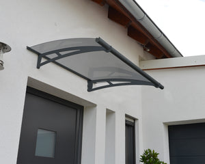 Pensilina Da Esterno Aquila  150X91 cm colore Grigio