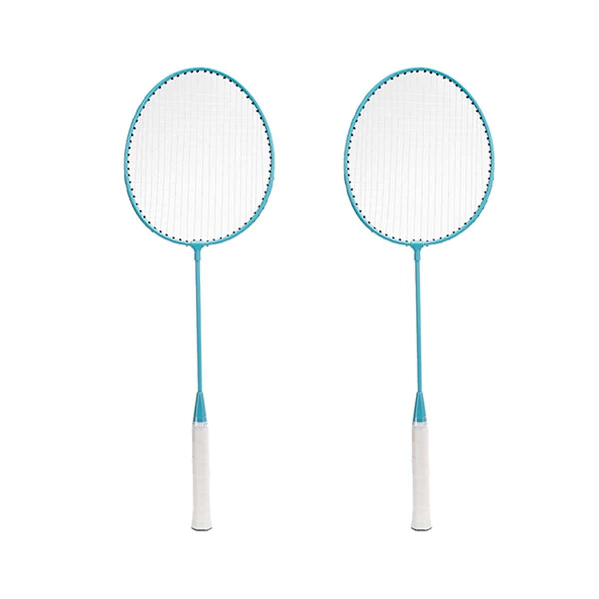 4pcs Racchette Badminton per Principianti per Pratica Forma Classica con Custodia Colore Assortito