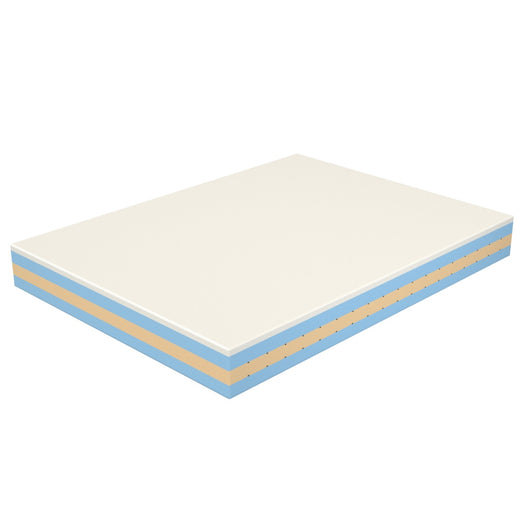 Materasso Memory Foam 140x195, Alto 21 cm - 4 Strati, Dispositivo Medico, Rivestimento Pure | Bora