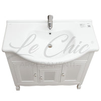 Arredo bagno Cattedrale 85 cm completo shabby chic