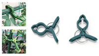 5 Pezzi Clips per Piante Sostegno per Piante Rampicanti Pinze a Morsetti Per Giardino 38mm