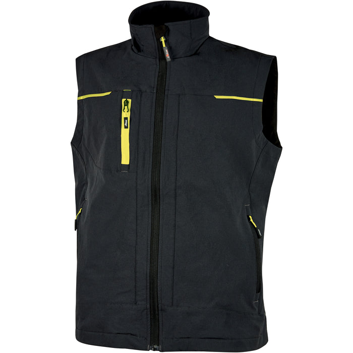 U-POWER GILET SATURN NERO/GIALLO TG.XL  PZ 1 