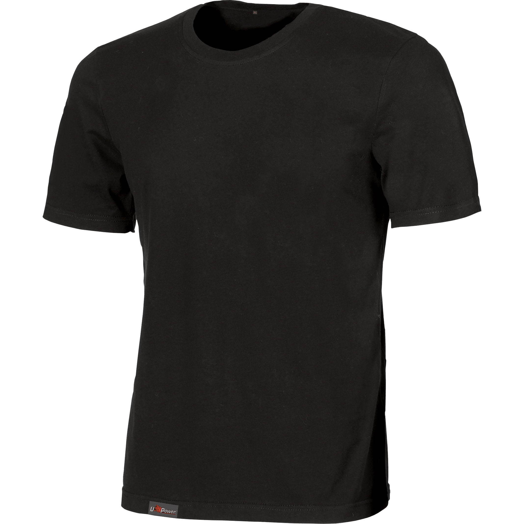 U-POWER T-SHIRT LINEAR NERO TG.L  PZ 1 