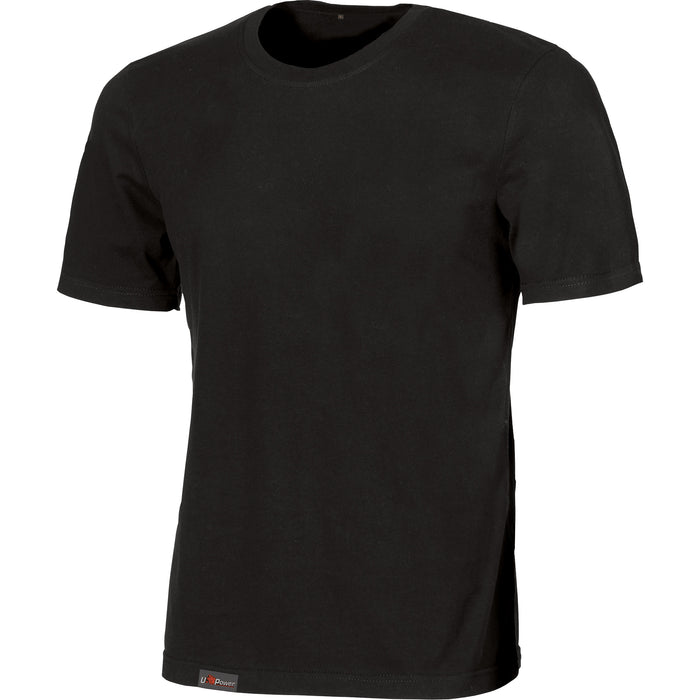 U-POWER T-SHIRT LINEAR NERO TG.L  PZ 1 