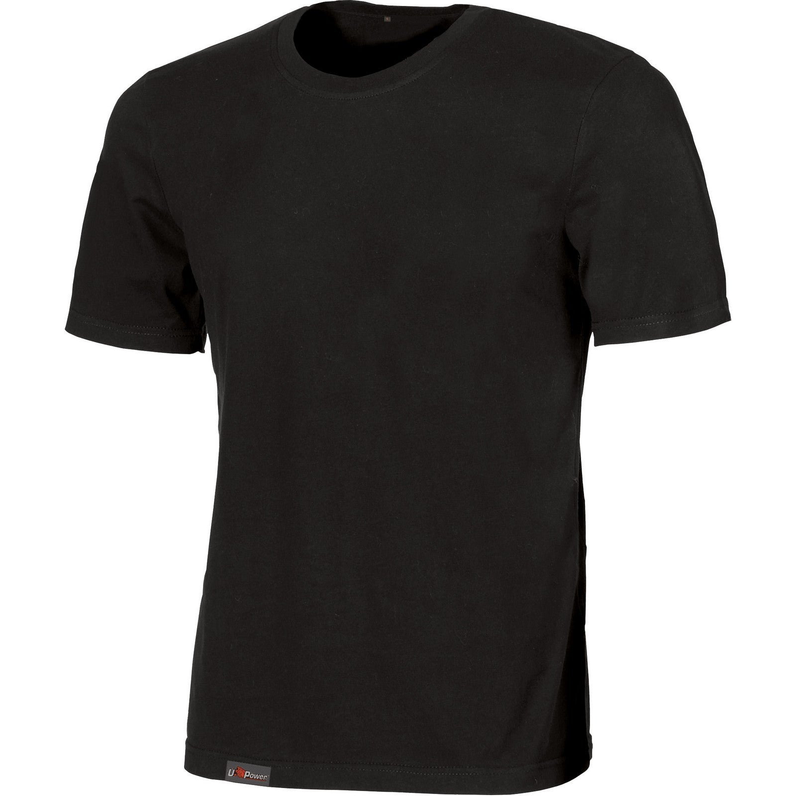 U-Power T-Shirt Linear Nero  tagliaXL