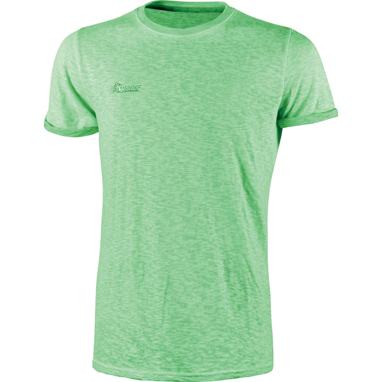 U-Power T-Shirt Fluo Verde  tagliaM
