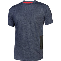 U-Power T-Shirt Road Blue  tagliaM