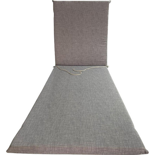 4pz cuscino garden grigio lettino h.4,5 cm.190x60 500191