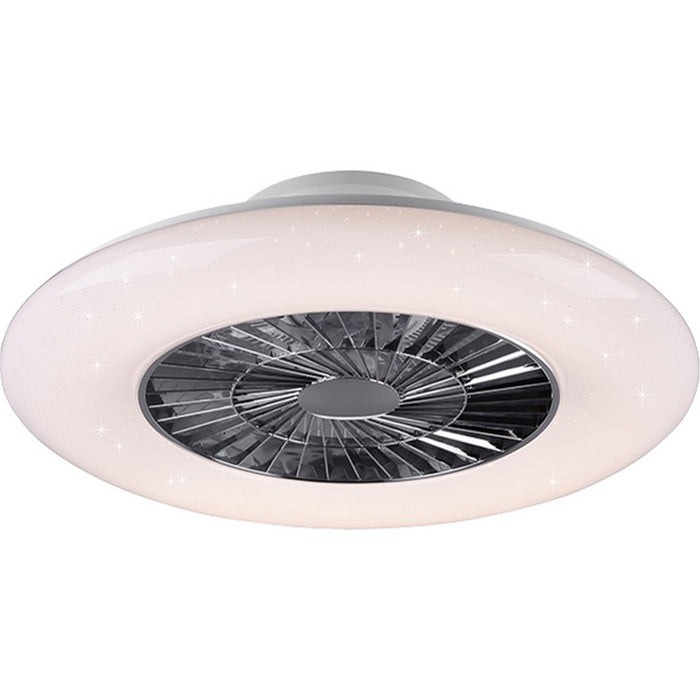 ventilatore+plafoniera led mod.visby cm.60 500214