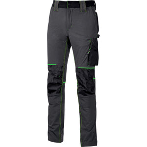 PANTALONE ATOM SLIM FIT GRIGIO-VERDE TG.M  PZ 1 