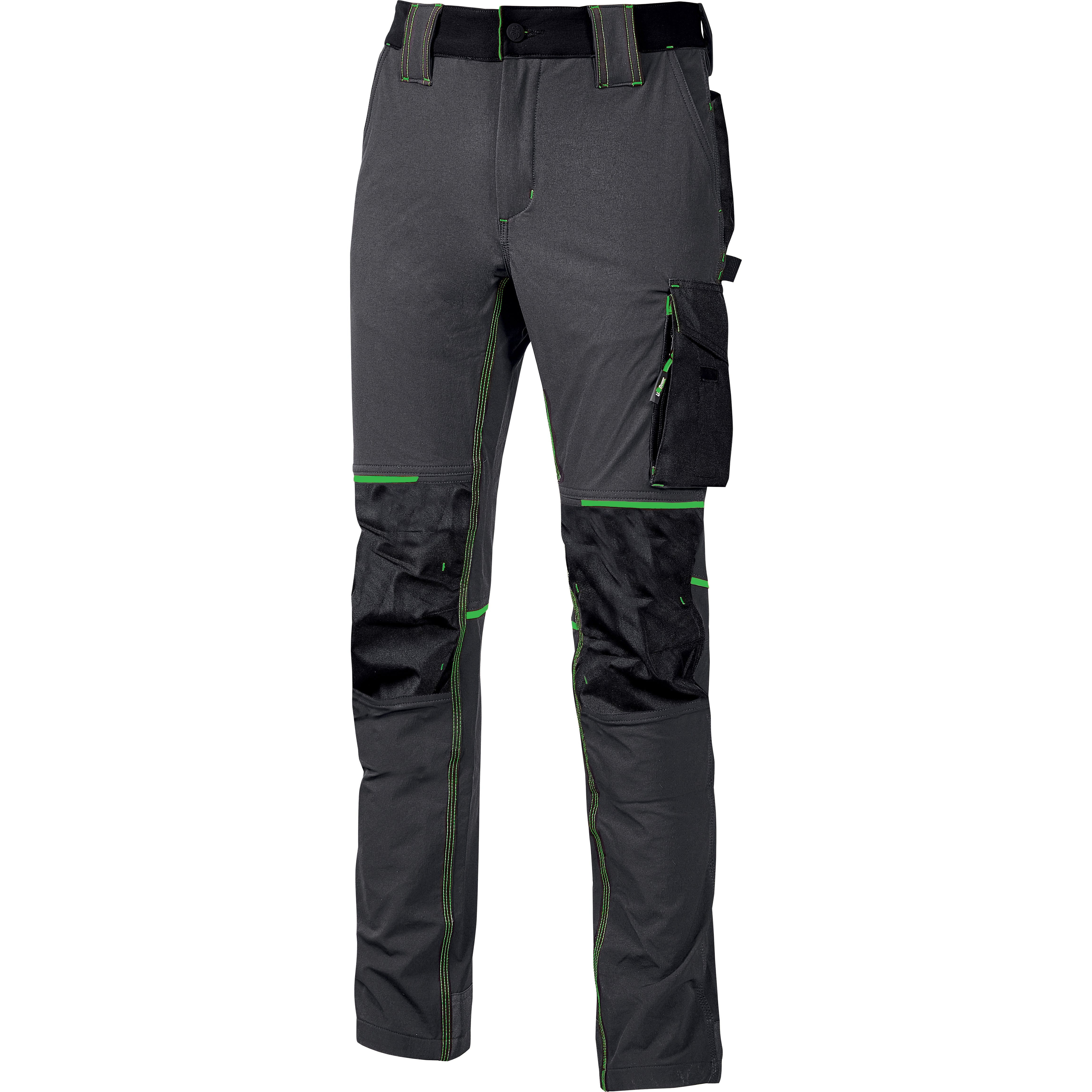 PANTALONE ATOM SLIM FIT GRIGIO-VERDE TG.L  PZ 1 