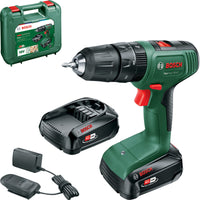 Bosch-V 18Vp Trapano +2 Batterie 2Ah Easy Impact