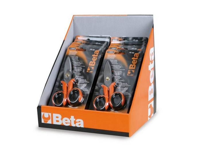 cf espositore forbici per elettricisti art. 1128bmx/ec15 15 pezzi vit51014