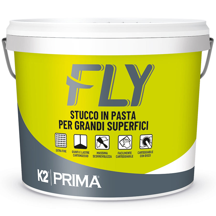 STUCCO IN PASTA PER GRANDI SUPERFICI K2 FLYKG.18 