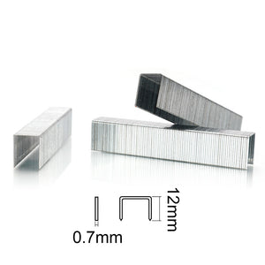 500pcs Punti Per Graffatrice 0,7x12mm