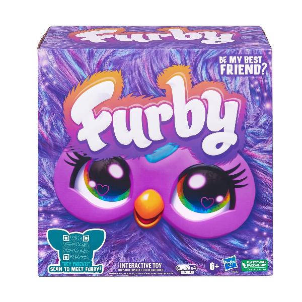 Furby viola, giocattoli di peluche interattivi per bambini e bambine dai 6 anni in su - F6743IT4