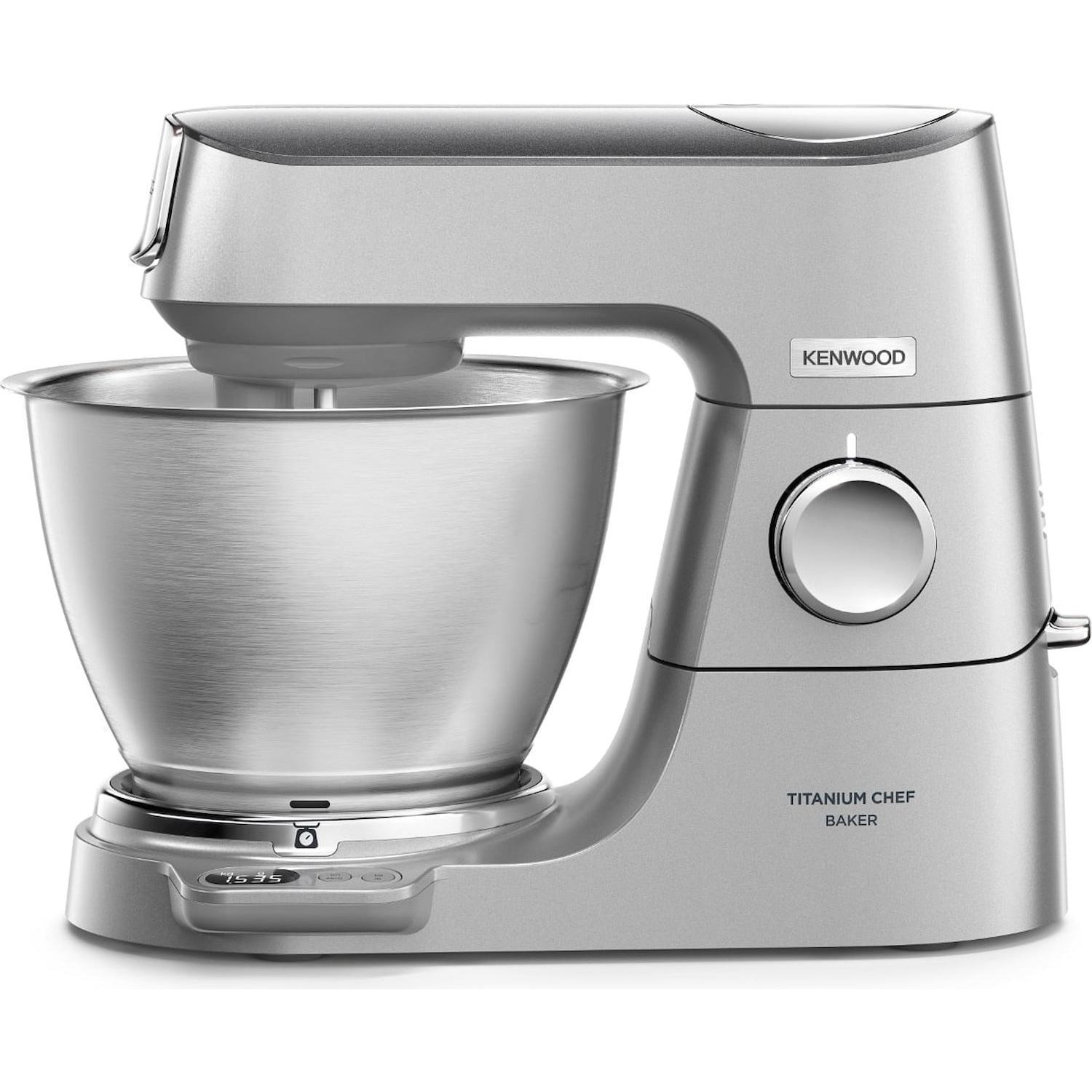 Impastatrice planetaria kenwood titanium chef baker kvc65.001si capacita 5lt con bilancia integrata - KVC65001S