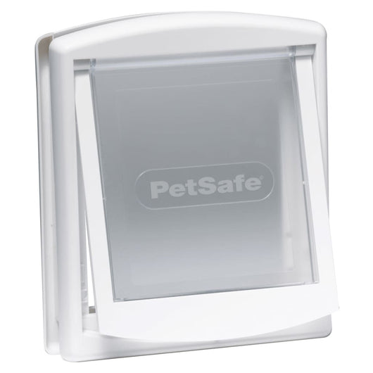 PetSafe Porta per Animali a 2 Direzioni 715 Piccola 17,8x15,2 cm Bianca 5017