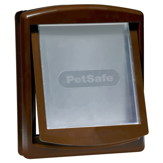 PetSafe Porta per Animali a 2 Direzioni 755 Media 26,7x22,8 cm Marrone 411399