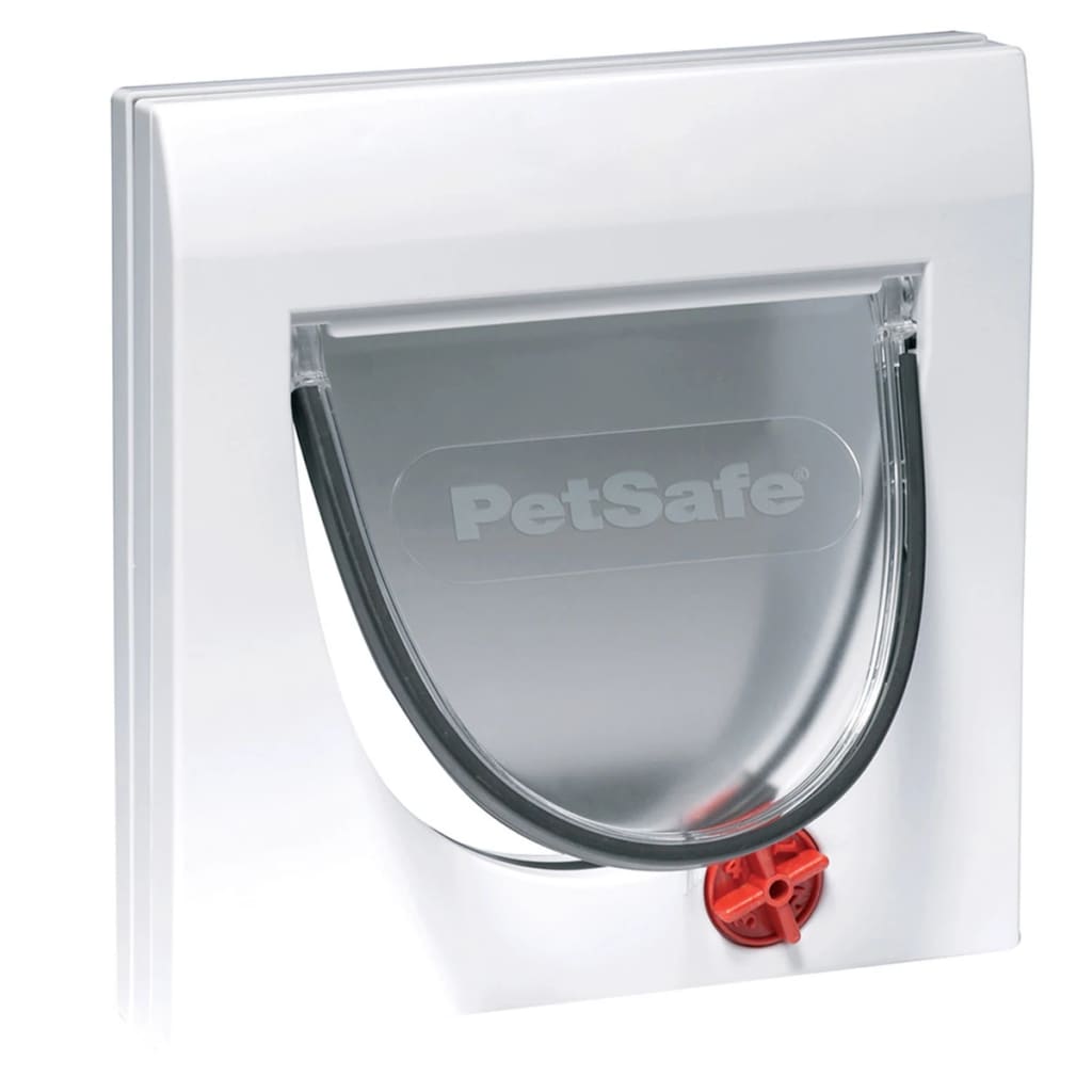 PetSafe Porta Basculante per Gatti Manuale a 4 Modalità Tunnel Classic 917 Bianco 5030 411404