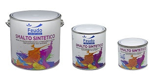 FEUDO SMALTO BIANCO OPACO 1000 RAL9010 ML.750