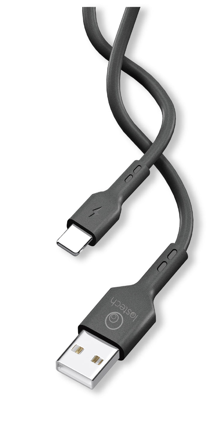 CAVO USB FLESSIBILE NERO 1,5M LIGHTNING 