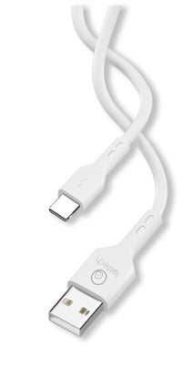 CAVO USB FLESSIBILE 3M BIANCO LIGHTNING 