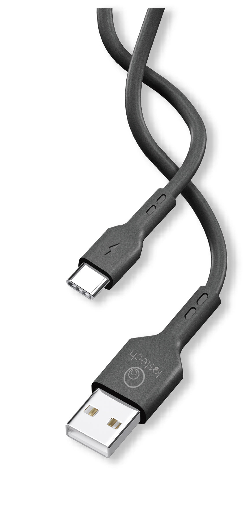 CAVO USB FLESSIBILE 3M NERO TYPE C 