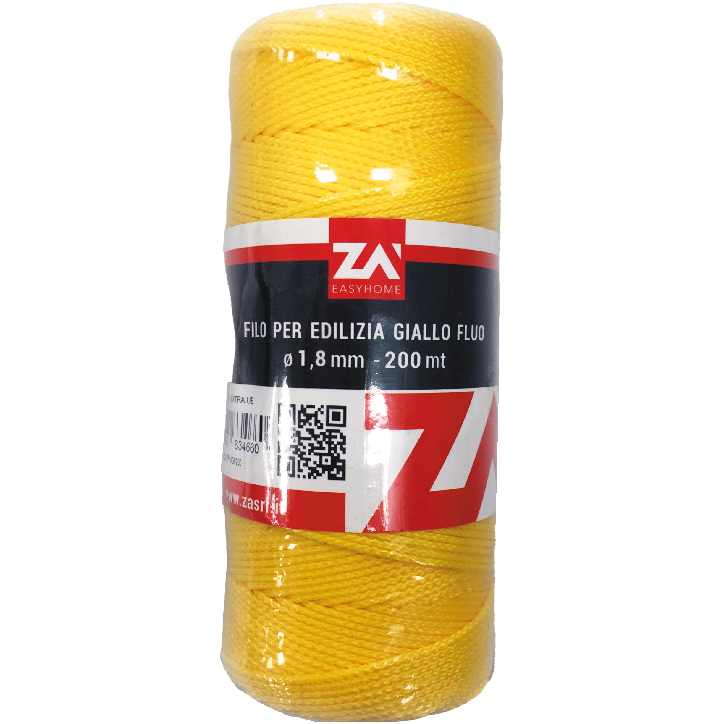 FILO PER EDILIZIA 1,8 MM CF 200 M GIALLO 