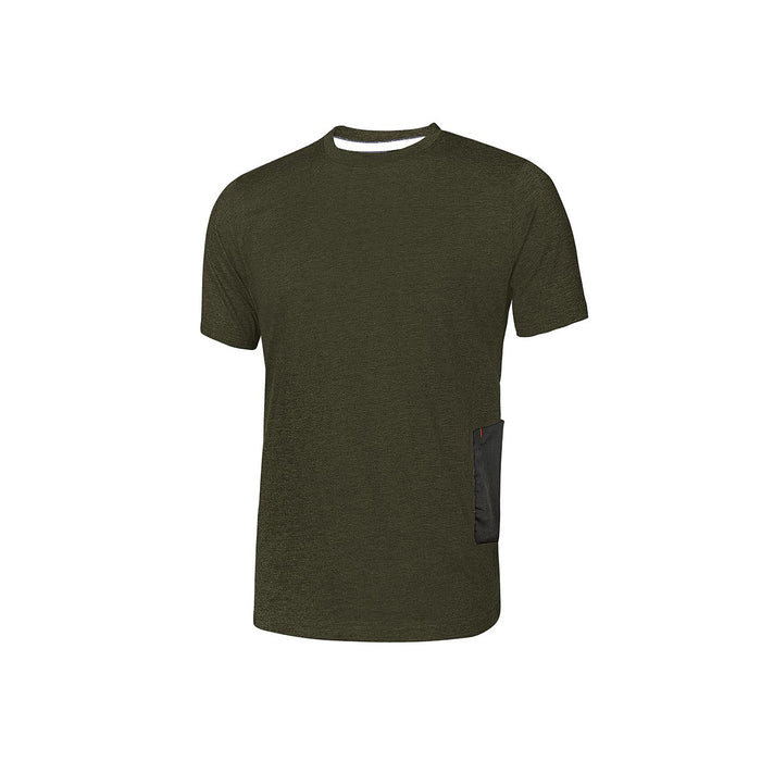 U-POWER T-SHIRT ROAD VERDE TG.M  (3 pz)