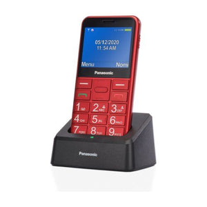 Cellulare panasonic kxtu155exrn kx tu155 senior red