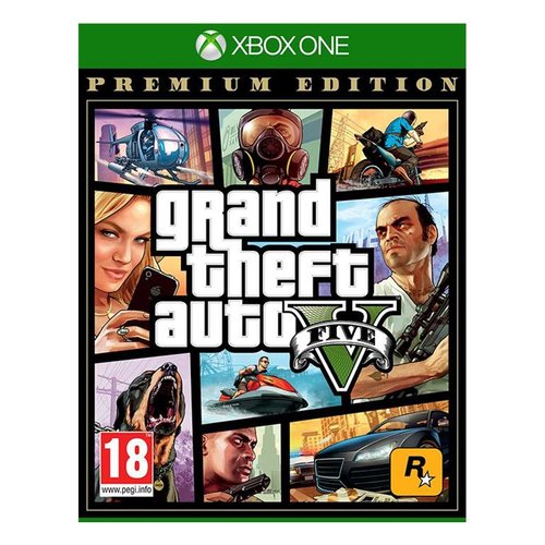 Xbox gta 5 premium edition pegi 18+ swx10605