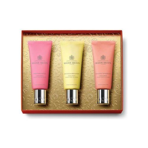 Crema mani molton brown floral & spicy hand care gift set - cofanetto - 5030805008760