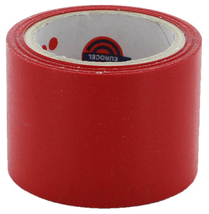 12pz nastro telato adesivo mm.38xml.2,70 rosso cod:ferx.5030