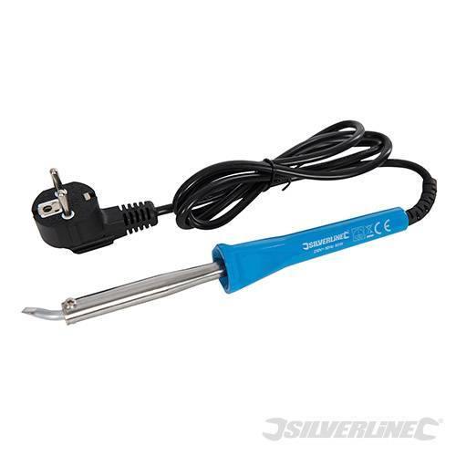 Saldatore per lavori elettrici automobilistici brasatura potenza 60 W Silverline