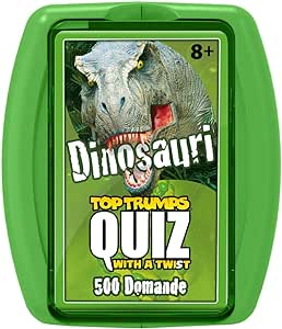 Carte da gioco Top trumps QUIZ - DINOSAURI