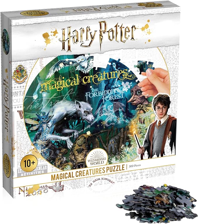 Puzzle edizione HARRY POTTER - CREATURE MAGICHE 500 Pezzi