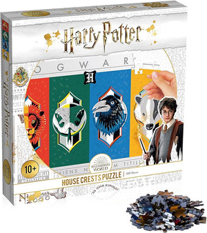 Puzzle edizione HARRY POTTER - LE CASATE 500 Pezzi