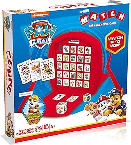 Carte da gioco Top Trumps MATCH - PAW PATROL - RED