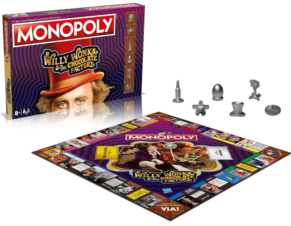 Gioco in scatola MONOPOLY Edizione WILLY WONKA