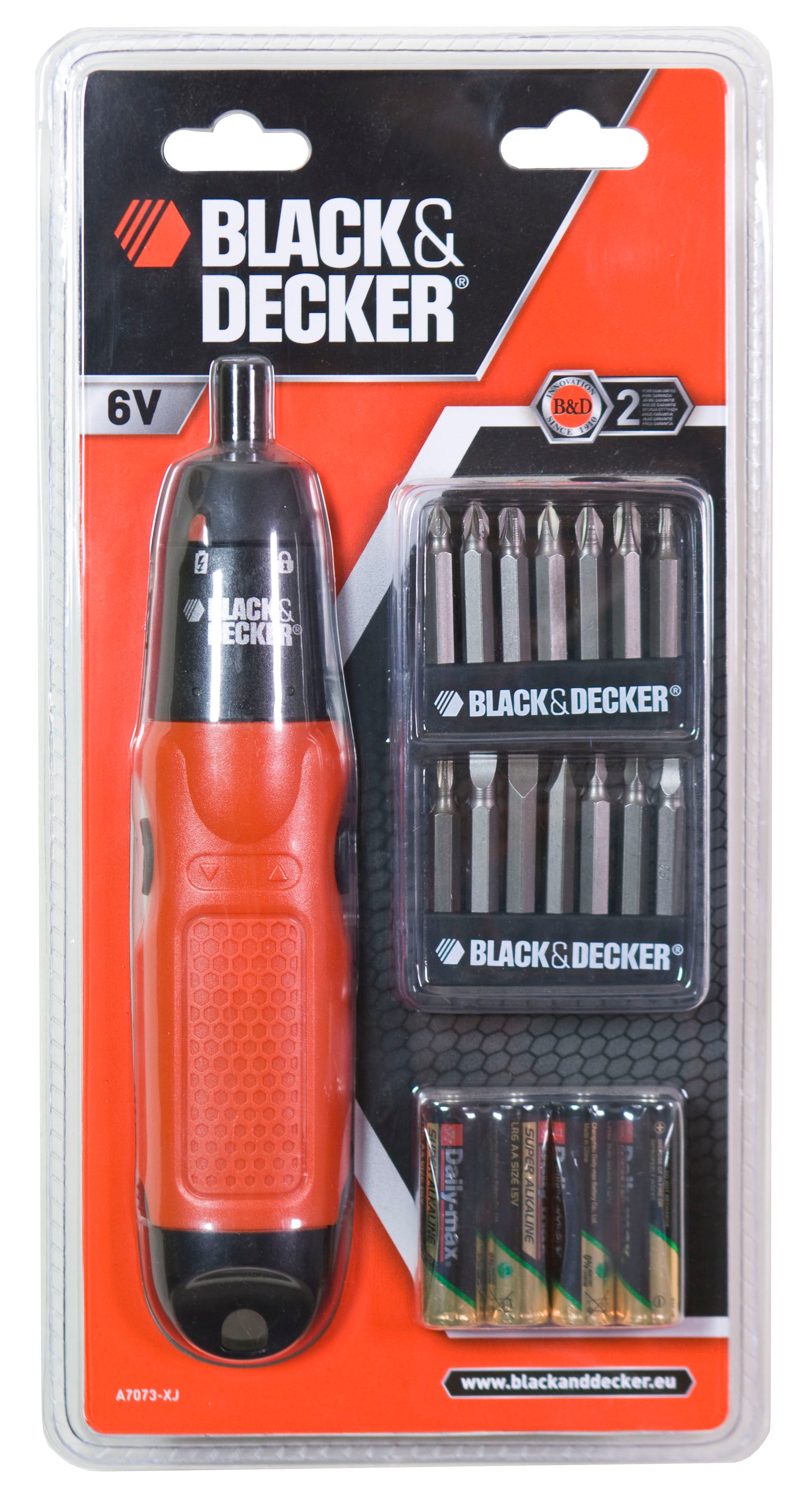 SVITAVVITA KIT 19PZ. B+D  MOD.A7073XJ Black+Decker CF 1,0