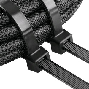 Fascette Cablaggio per elettricisti stringicavo 200x4,5 mm Nero Conf. 100 pz