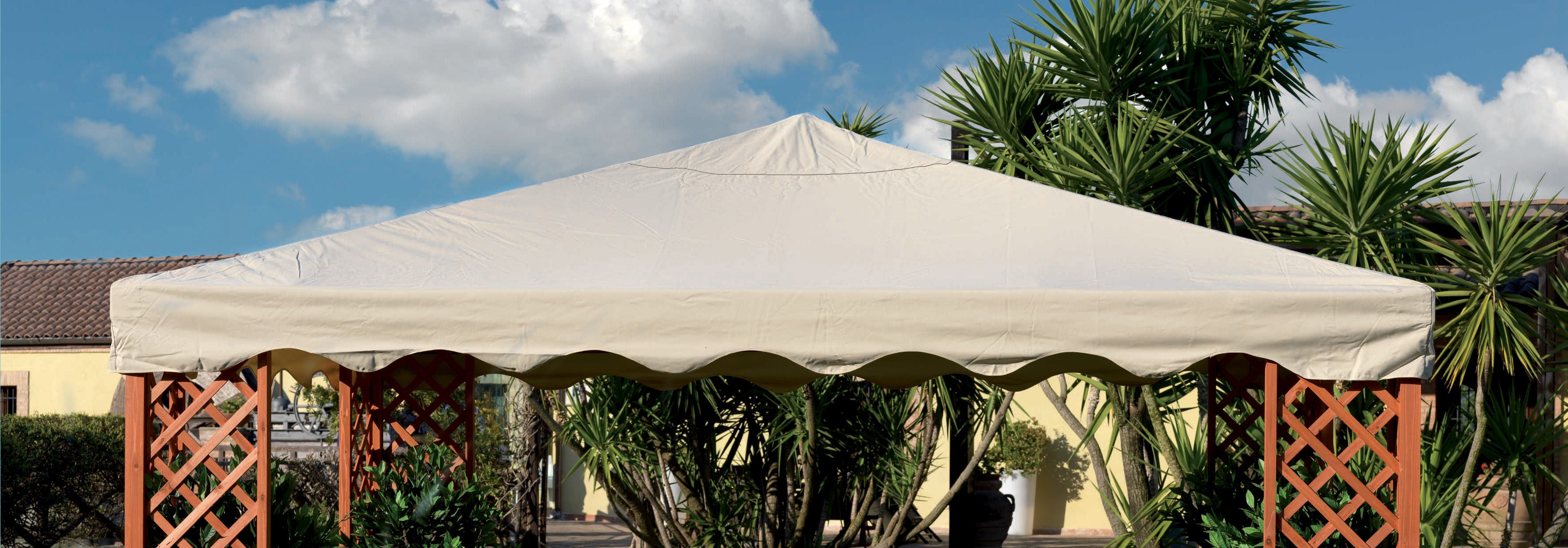 TOP COPERTURA X GAZEBO MAXIMA 3X4 ECR I GIARDINI DEL RE PZ 1 