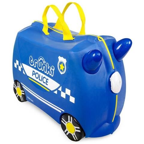 Valigia trunki police car blu tr0323-gb