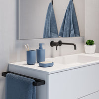 Set accessori bagno indaco