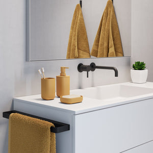 Set accessori bagno zafferano