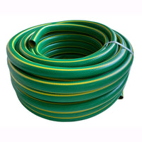 Tubo innaffio per irrigazione 4 strati antialga Verde Flessibile 1/2" da 25 mt